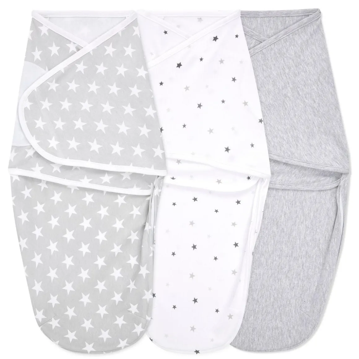 Aden + Anais Essentials Easy Swaddle Wrap Quick Change 3 pk - Twinkle (0-3 months)