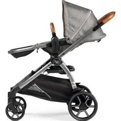 Agio by Peg Perego Z4 Single-to-Double Stroller - Grey