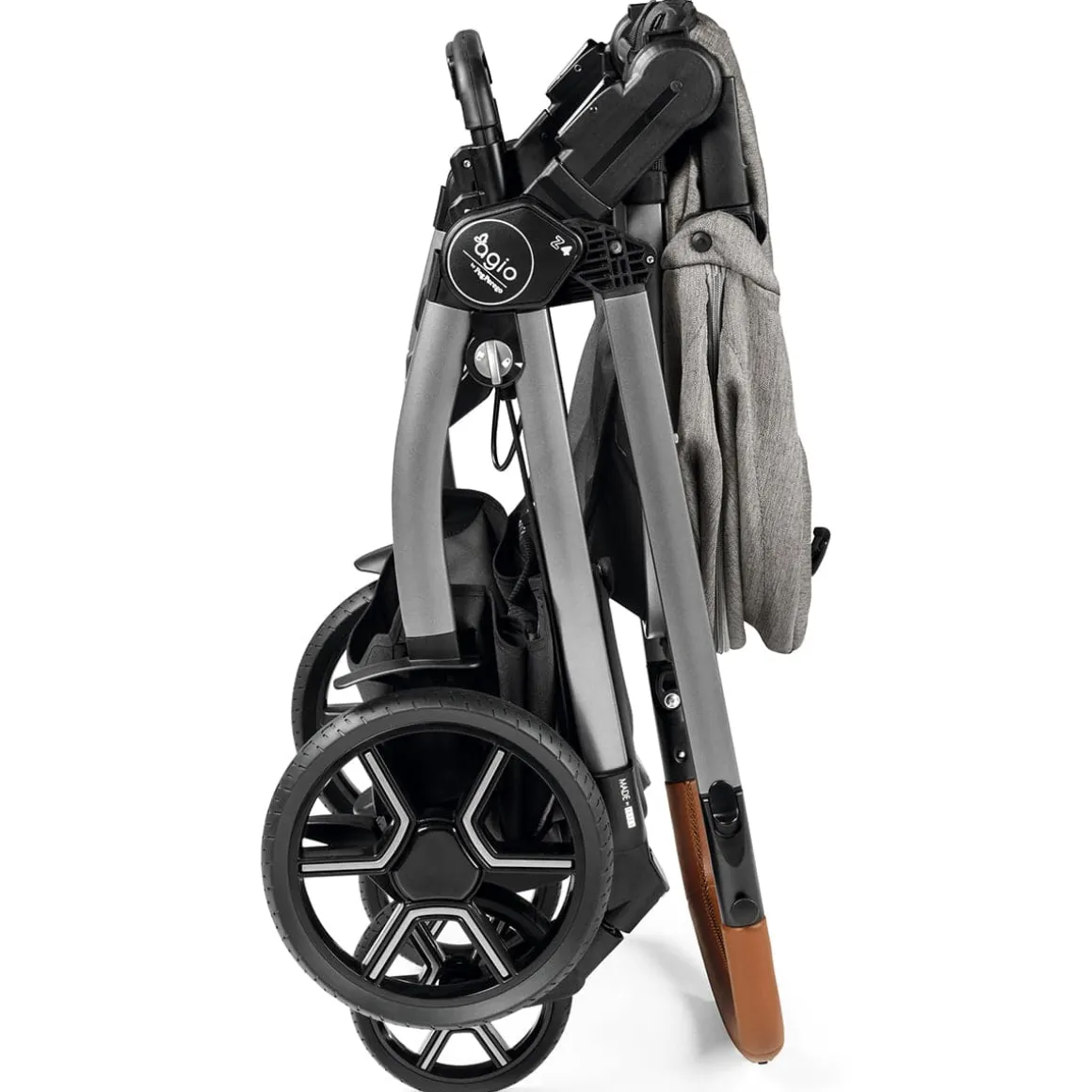 Agio by Peg Perego Z4 Single-to-Double Stroller - Grey