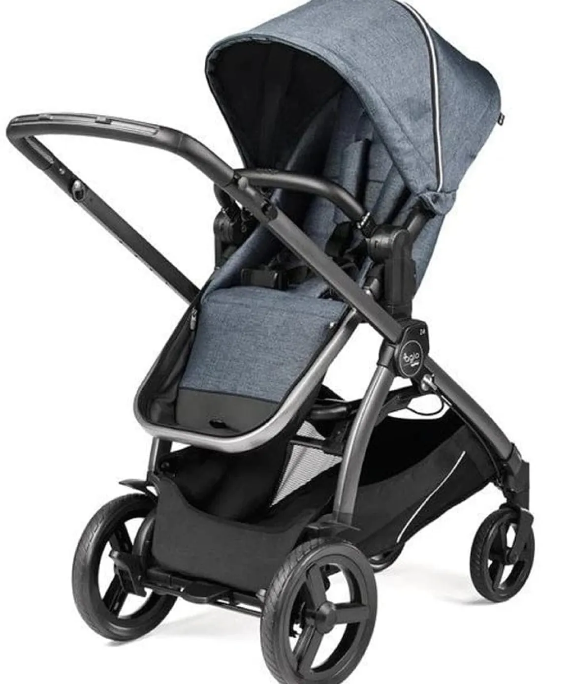 Agio by Peg Perego Z4 Single-to-Double Stroller - Mirage Blue