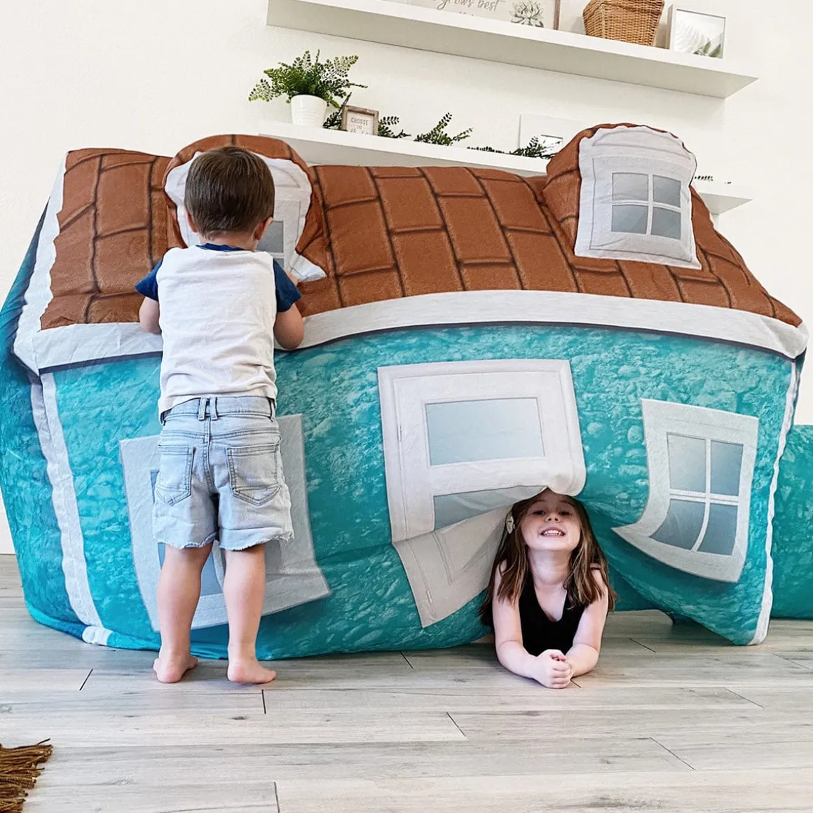 Airfort Inflatable Fort for Kids - Cabin