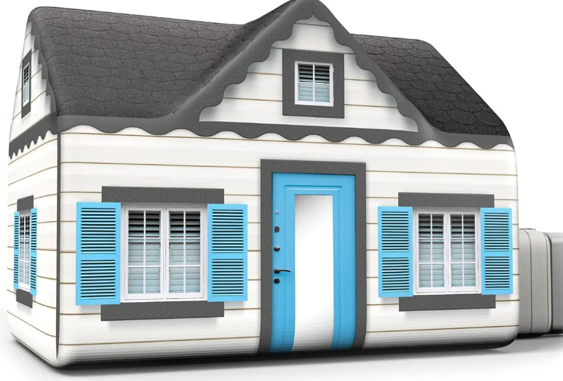 Airfort Inflatable Fort for Kids - Cottage
