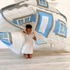 Airfort Inflatable Fort for Kids - Cottage