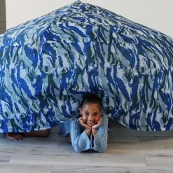 Airfort Inflatable Fort for Kids - Ocean Camo