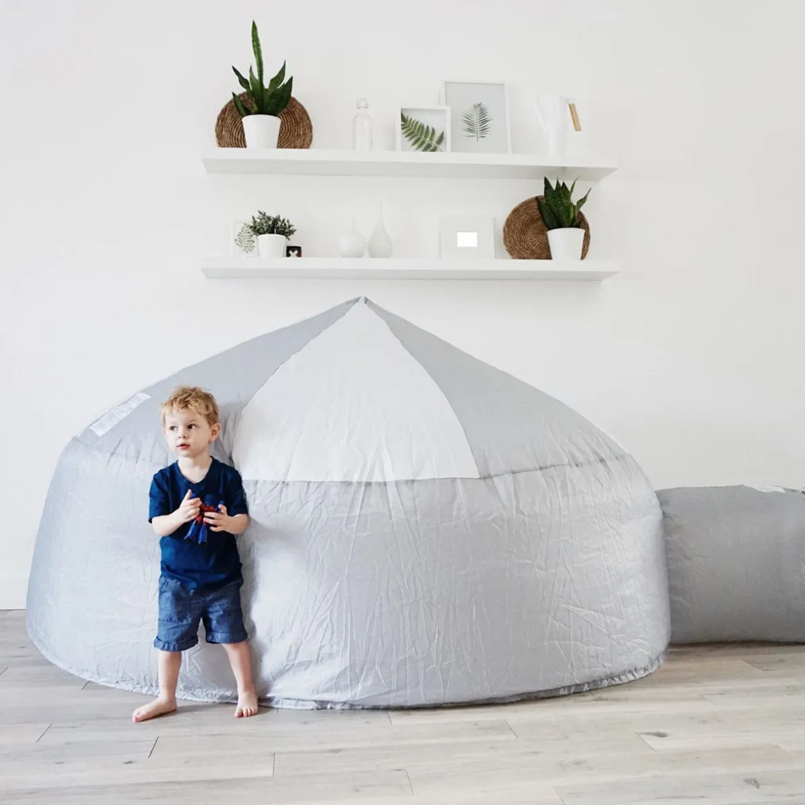 Airfort Inflatable Fort for Kids Mod About Grey