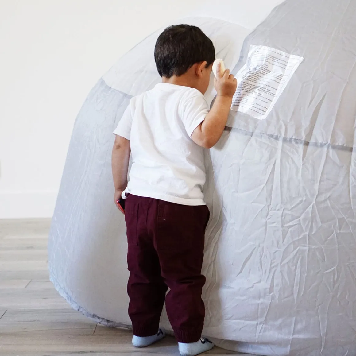 Airfort Inflatable Fort for Kids Mod About Grey