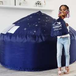 Airfort Inflatable Fort for Kids Starry Night (Glow)