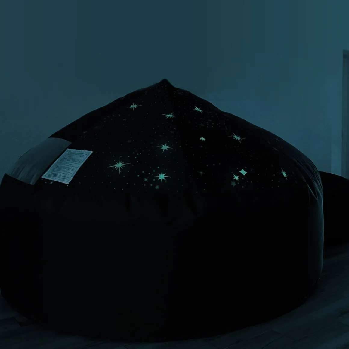 Airfort Inflatable Fort for Kids Starry Night (Glow)