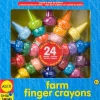 ALEX Toys Little Hands Farm Finger Crayons