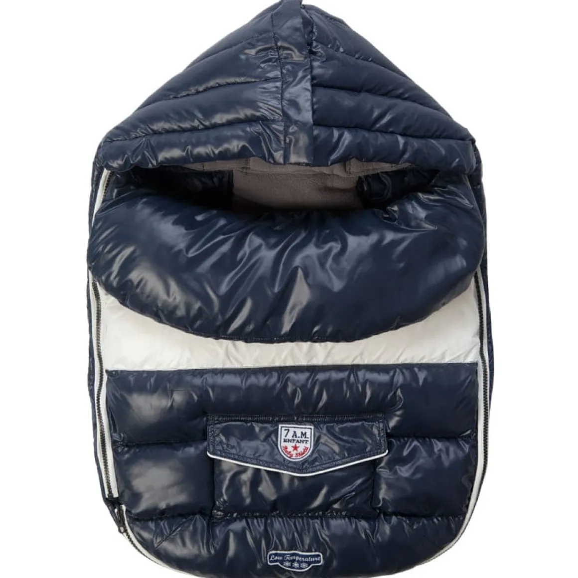 7AM Enfant Baby Shield Footmuff, Large - Midnight Blue