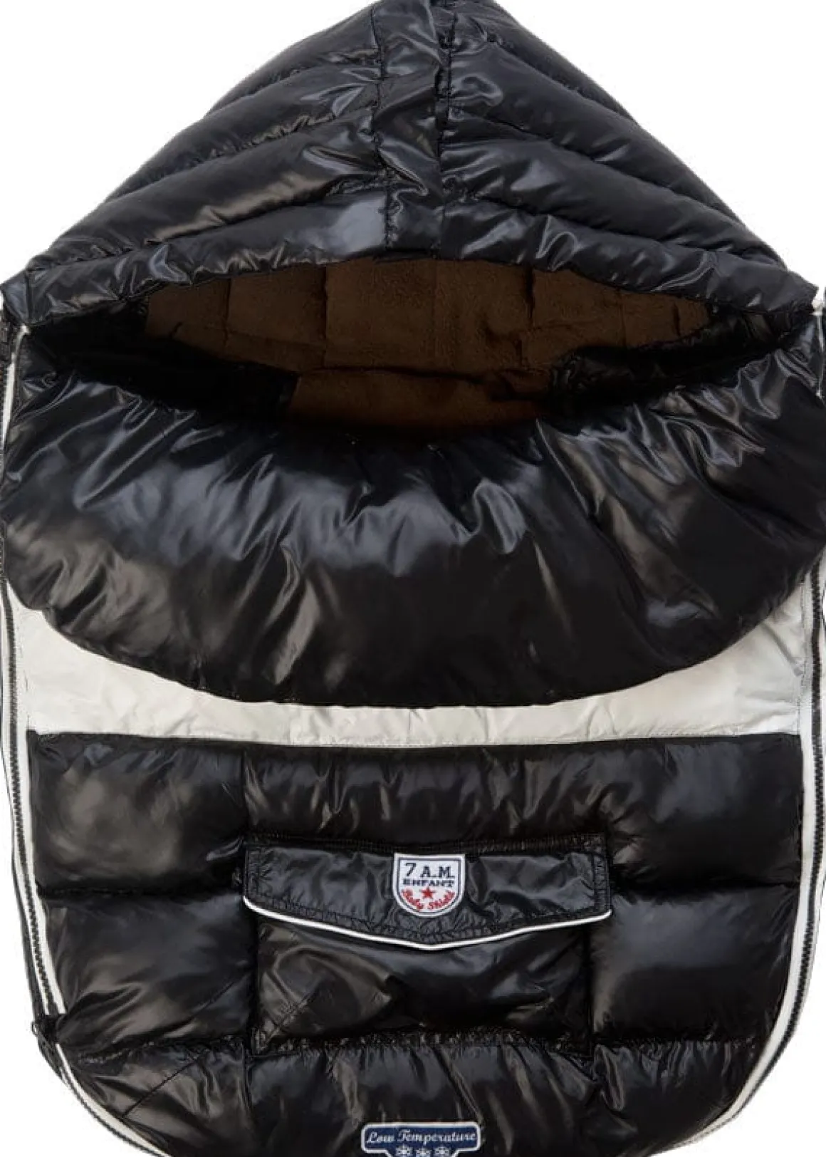 7AM Enfant Baby Shield Footmuff, Medium - Black