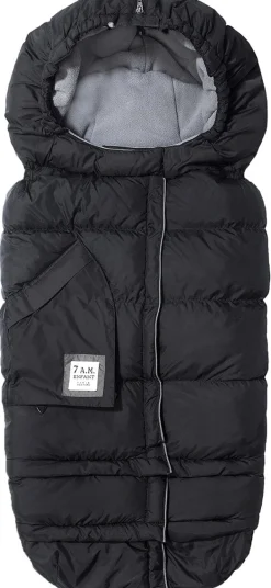 7AM Enfant Blanket 212 Evolution Footmuff - Black