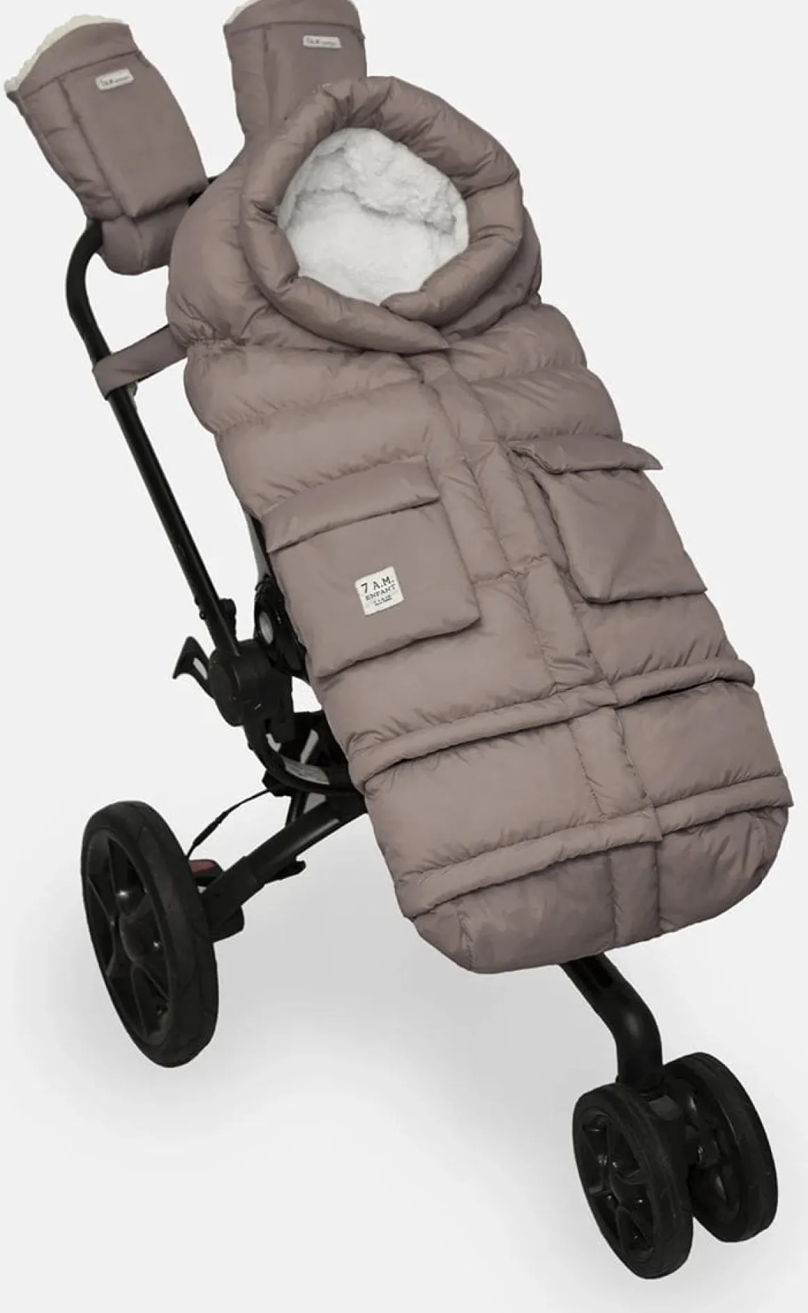7AM Enfant Blanket 212 Evolution Footmuff - Chestnut