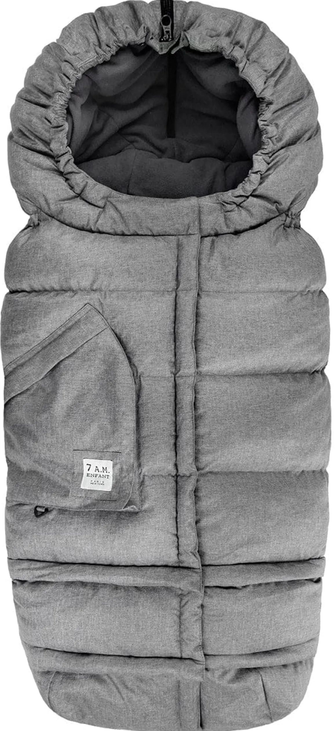7AM Enfant Blanket 212 Evolution Footmuff - Heather Gray