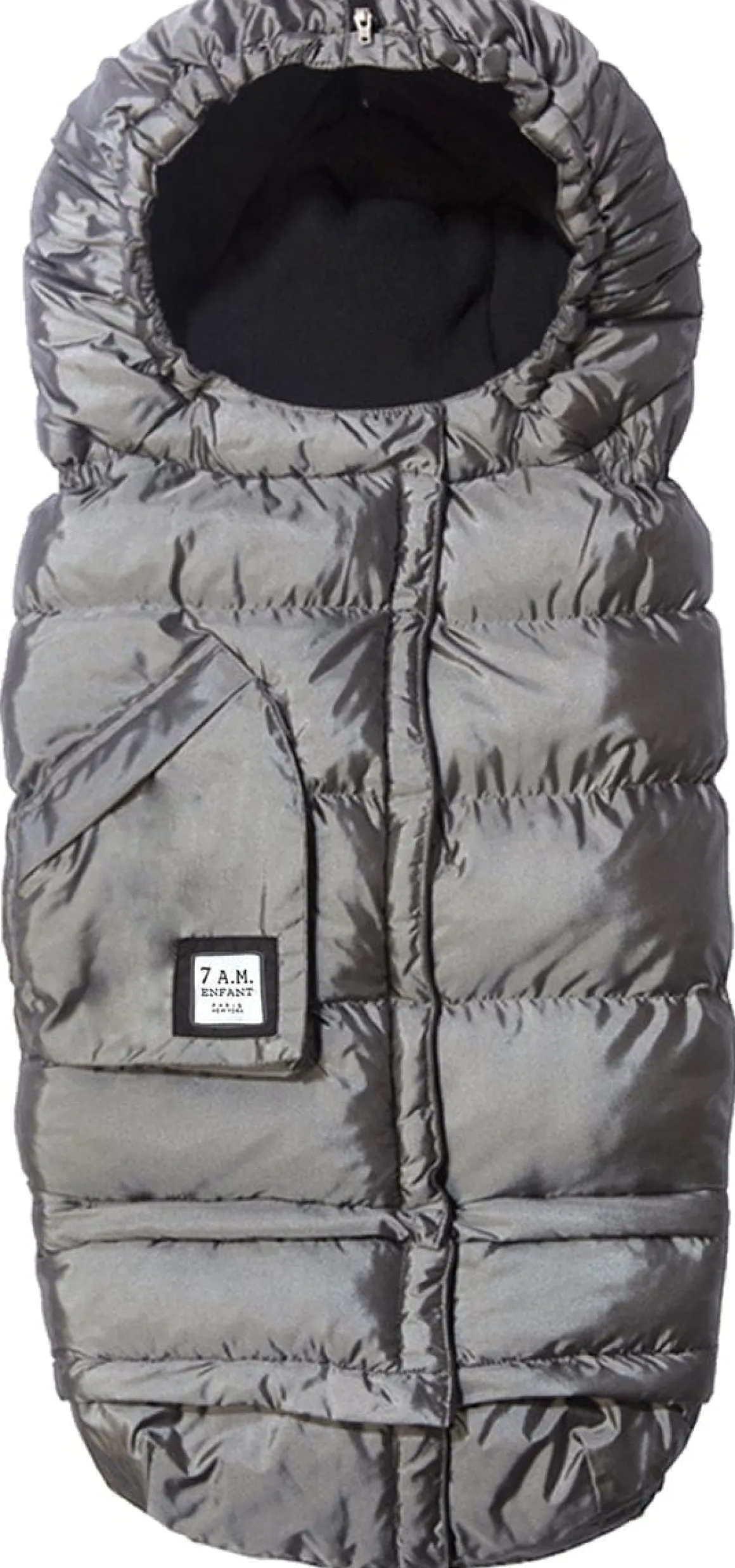 7AM Enfant Blanket 212 Evolution Footmuff - Metallic Grey