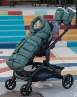 7AM Enfant Blanket 212 Evolution Footmuff - Pine