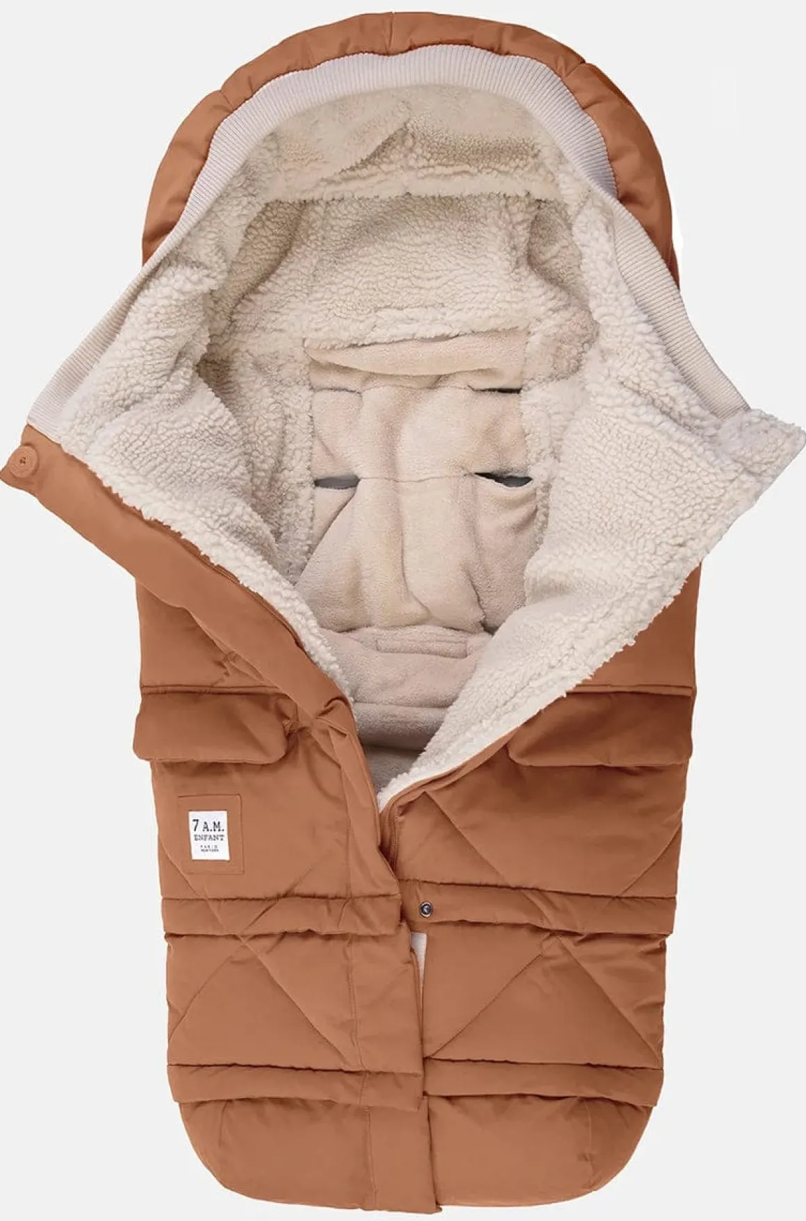 7AM Enfant Blanket 212 Evolution Footmuff - Spice Quilted