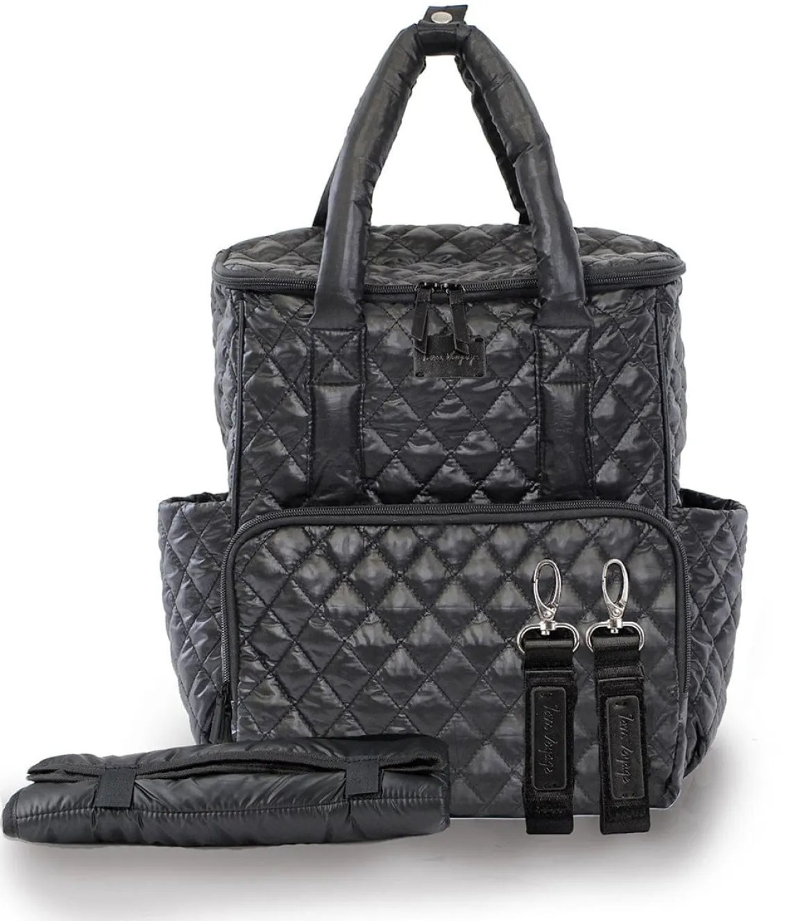 7AM Enfant London Diaper Backpack - Black