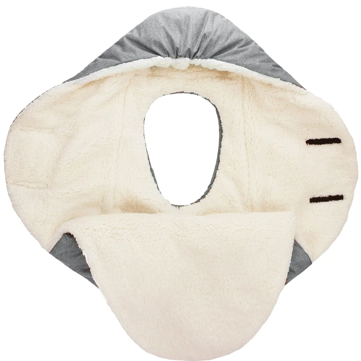 7AM Enfant Nido Cloud Heavyweight Infant Wrap - Core - Heather Grey (6-18m)
