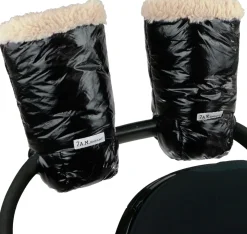 7AM Enfant Warmmuffs - Black Polar