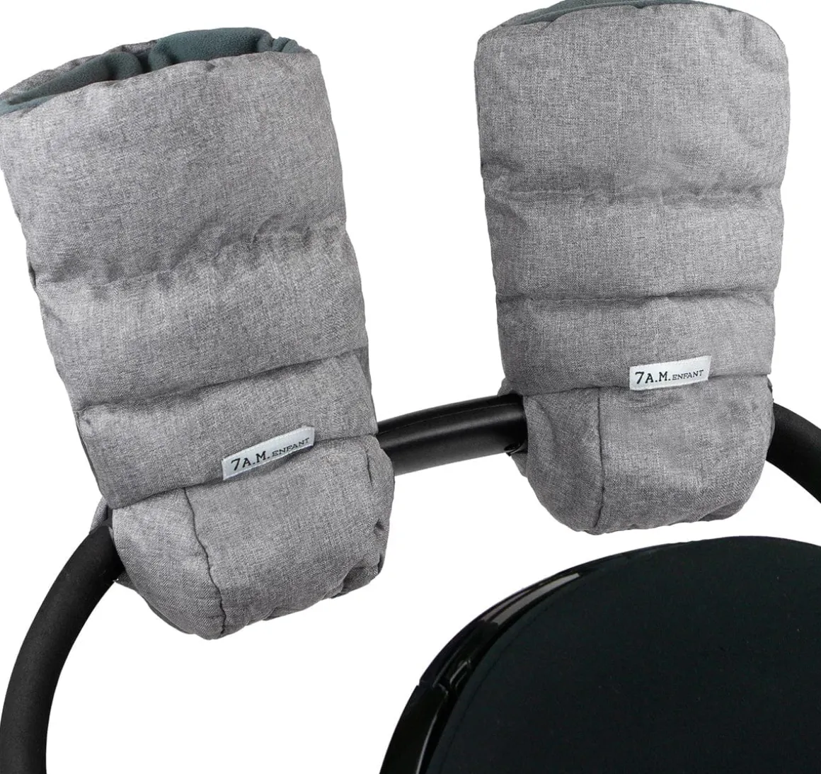 7AM Enfant Warmmuffs - Heather Gray
