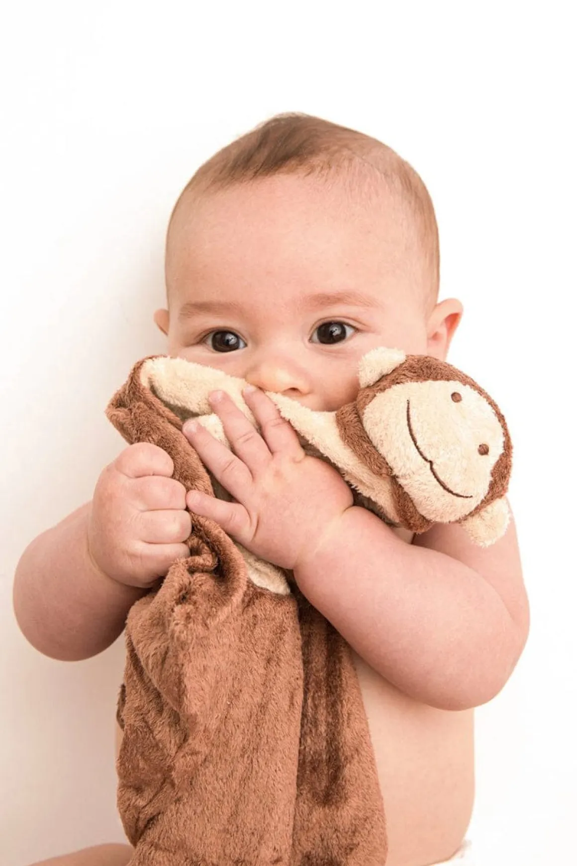Angel Dear Blankie - Dark Brown Monkey