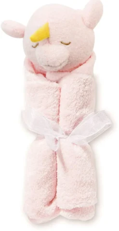 Angel Dear Blankie - Pink Narwhal