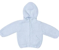 Angel Dear Chenille Hoodie, 0-6 Months - Light Blue