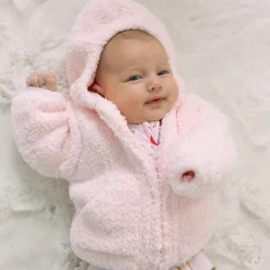 Angel Dear Chenille Hoodie, 12-18 Months - Pink