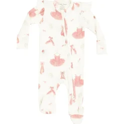 Angel Dear 2 Way Zipper Ruffle Sleeves Footie