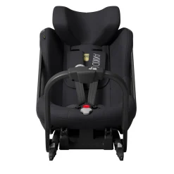 Axkid ONE 3 Extended Rear-Facing Car Seat + Infant Insert Bundle - Coastal Storm Black