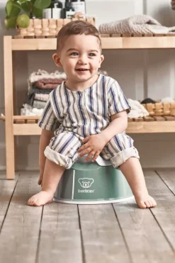 BabyBjorn Smart Potty - Deep Green/White