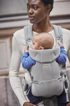 BabyBjörn Baby Carrier Free 3D Mesh, Gray