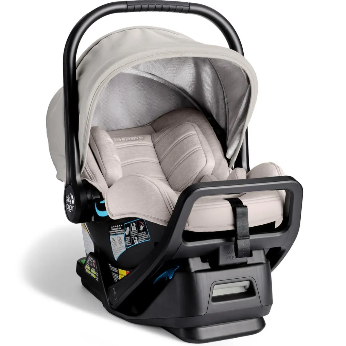 Baby Jogger City GO 2 Infant Car Seat - Frosted Ivory