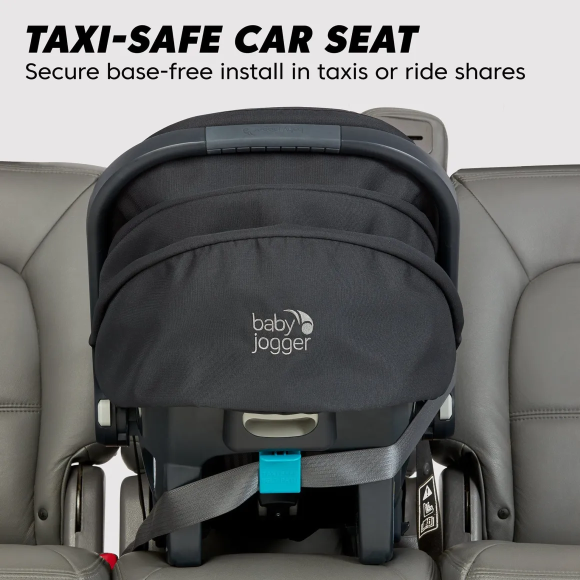 Baby Jogger City GO 2 Infant Car Seat - Frosted Ivory