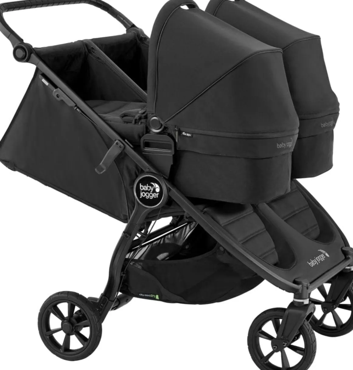 Baby Jogger City Mini GT2 Side by Side Double Stroller - Jet