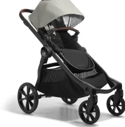 Baby Jogger City Select 2 Single-to-Double Stroller - Eco Collection - Frosted Ivory