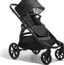 Baby Jogger City Select 2 Single-to-Double Stroller - Eco Collection - Lunar Black