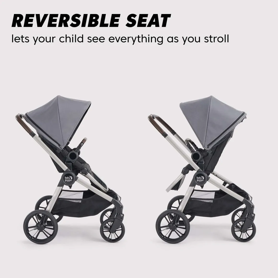 Baby Jogger City Sights Stroller - Dark Slate