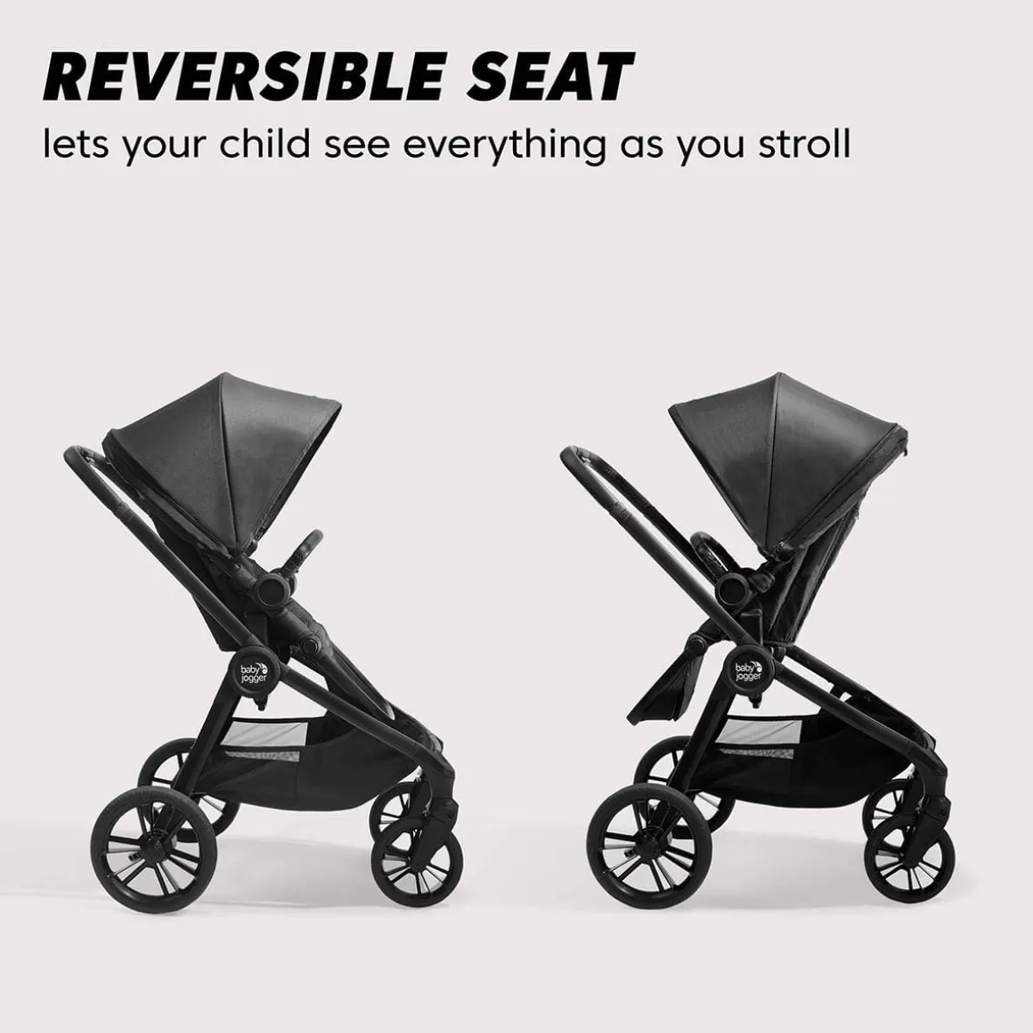 Baby Jogger City Sights Stroller - Rich Black