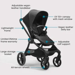 Baby Jogger City Sights Stroller - Rich Black