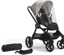 Baby Jogger OPEN BOX City Sights Stroller + Accessory Bundle - Frosted Ivory
