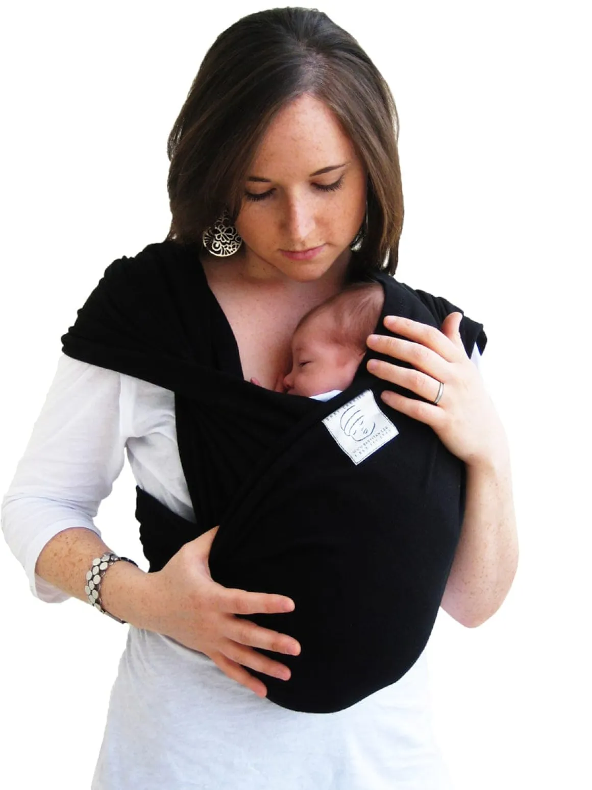 Baby K'tan Baby Carrier in Basic Black - Extra Small