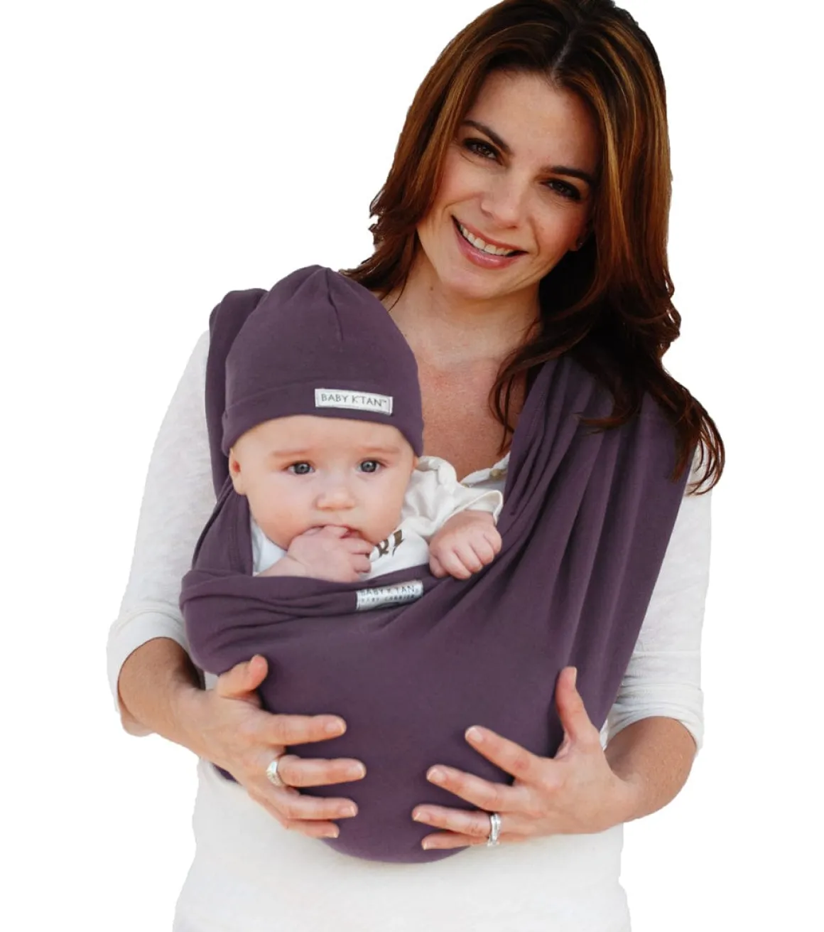 Baby K'tan Baby Carrier in Eggplant - Extra Large
