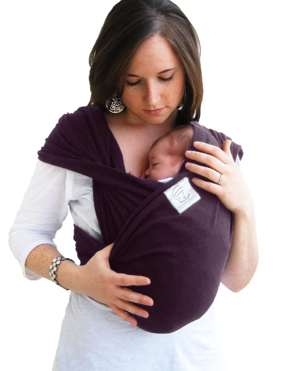Baby K'tan Baby Carrier in Eggplant - Extra Large