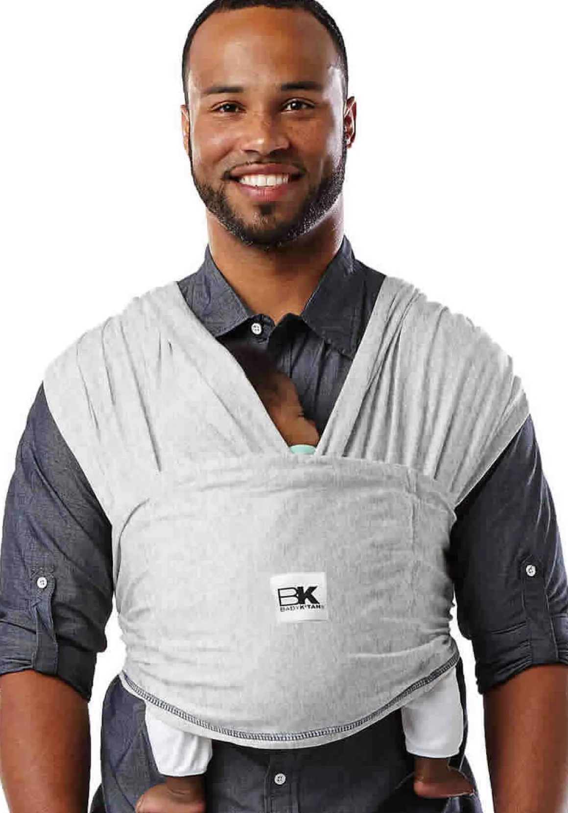 Baby K'tan Baby Carrier in Heather Gray - Small