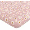 Babyletto All-Stages Bassinet Sheet in GOTS Certified Organic Muslin Cotton