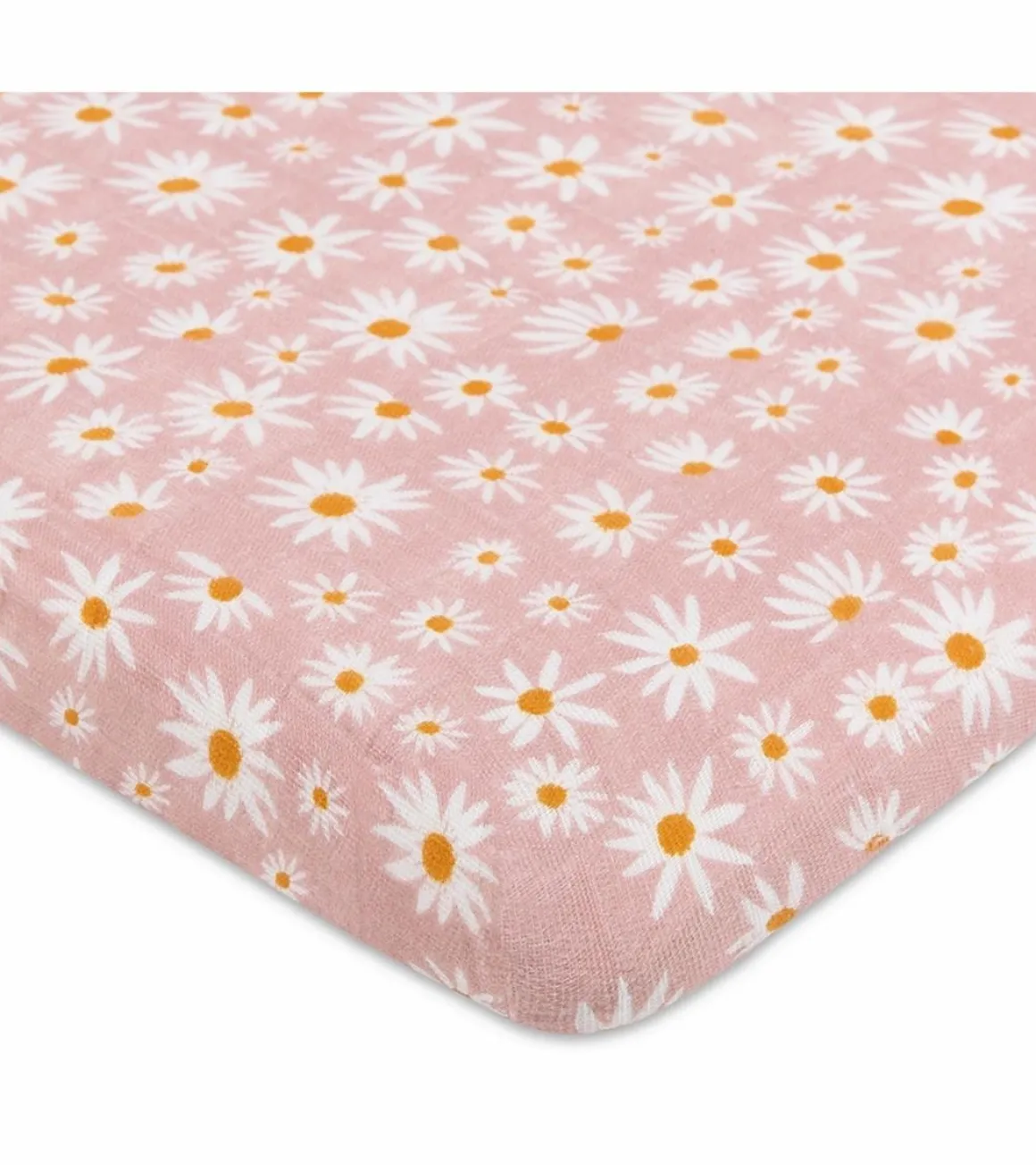 Babyletto All-Stages Bassinet Sheet in GOTS Certified Organic Muslin Cotton