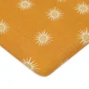 Babyletto All-Stages Bassinet Sheet in GOTS Certified Organic Muslin Cotton-Golden Hour