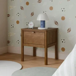 Babyletto Bondi Assembled Nightstand - Natural Walnut